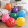 Set 25 de baloane colorate cu model steluțe