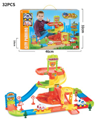 Parcare City - Set Interactiv cu 32 de Piese pentru Joacă Creativă | image