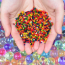 Recipient cu 110 g de Bile Orbeez Colorate (culoare aleatorie)