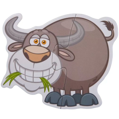 Puzzle Montessori Animale De Fermă 6-în-1 Pentru Copii