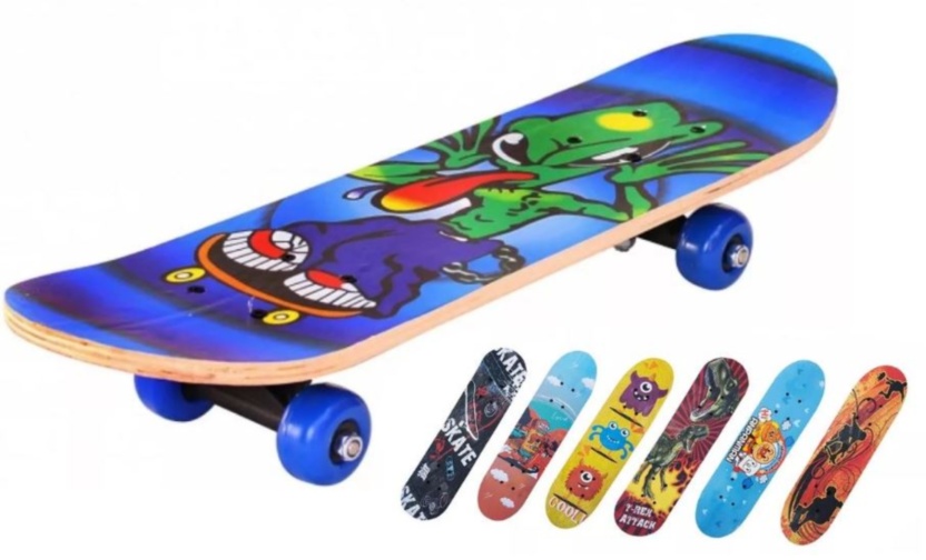 Skateboard pentru Începători, 70cm