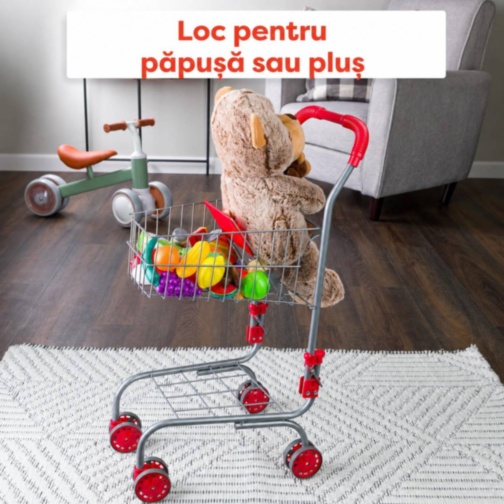 Cărucior de cumpărături pentru copii, joacă de rol