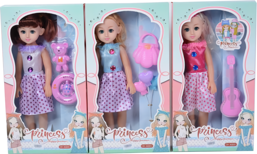 Păpușă Muzicală cu Accesorii, 45cm