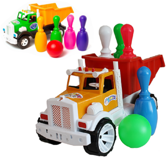 Camion Încărcat cu Popice pentru Bowling, 46cm