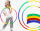 Hula Hoop Asamblabil - 8 Piese Colorate, Diametru 83 cm, Distracție și Exercițiu pentru Copii | image