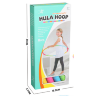 Hula Hoop Asamblabil - 8 Piese Colorate, Diametru 83 cm, Distracție și Exercițiu pentru Copii