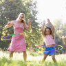 Hula Hoop Asamblabil - 8 Piese Colorate, Diametru 83 cm, Distracție și Exercițiu pentru Copii