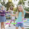 Hula Hoop Asamblabil - 8 Piese Colorate, Diametru 83 cm, Distracție și Exercițiu pentru Copii