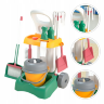 Set de Curățenie pentru Copii | Cărucior cu Accesorii și Ustensile