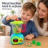 Blender mecanic de jucărie cu fructe și ceșcuță