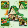 Set de Construit Coffee House – Căsuță de Cafea cu Lumină LED și 2 Figurine, 608 piese