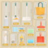 Set Jucărie de Curățenie Clean Time – Mop, Găleată și Accesorii pentru Copii