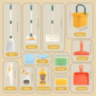 Set Jucărie de Curățenie Clean Time – Mop, Găleată și Accesorii pentru Copii