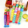 Fluier din Lemn pentru Copii – Design Colorat (culoare aleatorie)