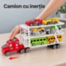 Camion transportor cu inerție și șase vehicule incluse