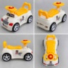 Mașinuță ride-on 2 în 1 cu oliță și muzică