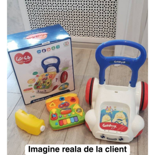 Antepremergător interactiv cu panou detașabil și activități educative
