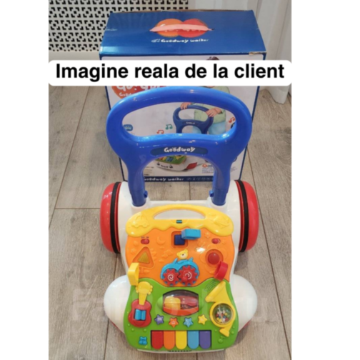 Antepremergător interactiv cu panou detașabil și activități educative