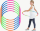 Hula Hoop Colorat - 8 Piese, Diametru 68 cm | image