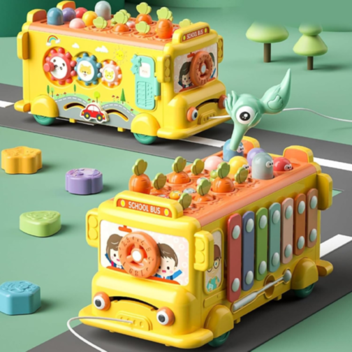 Autobuz Interactiv cu Jocuri Educative pentru Copii – Dezvoltare Cognitivă și Distracție