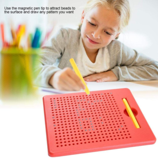 Tableta Magnetică cu Bile de Desen pentru Copii (culoare aleatorie)