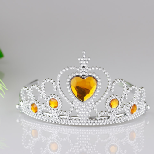 Coroniță de Prințesă cu Pietre Strălucitoare (culoare aleatorie)