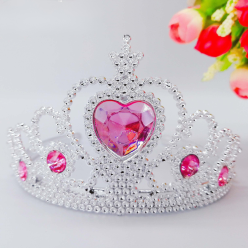 Coroniță de Prințesă cu Pietre Strălucitoare (culoare aleatorie)