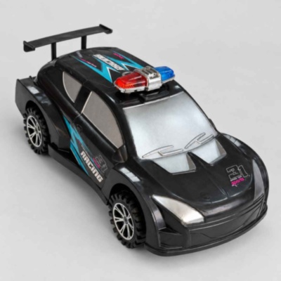 Mașină de poliție sport cu inerție, 29 cm | image