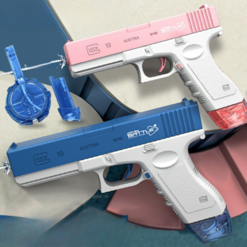 Pistol Electric cu Apă Reîncărcabil (culoare aleatorie) 