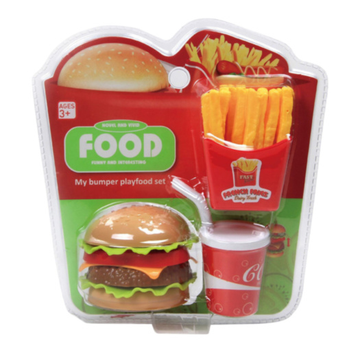 Set Menu McDonalds cu Hamburger, Cartof Pai și Cola