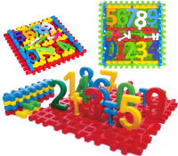 Constructor Puzzle Educativ cu 10 Cifre  