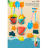 Set Jucării de Nisip cu Găletușă, Forme de Castel și Accesorii Marine (culoare aleatorie)