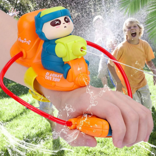 Pistol de Apă pe Încheietură cu Panda pe Scuter (model aleatoriu)