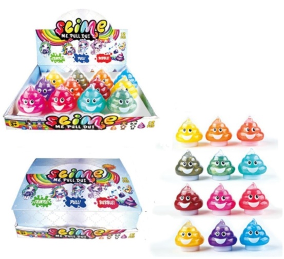 Slime Poopsie Unicorn Poop, 12buc./set