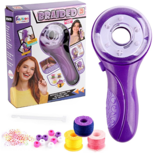 Aparat Electric de Împletit Păr Braided Fashion – Set Accesorii Coafură pentru Fetițe