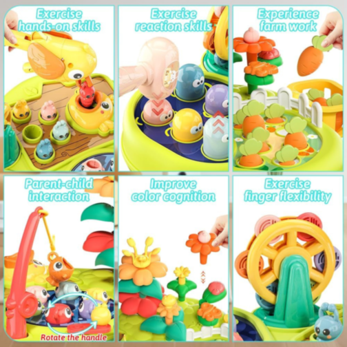 Masa Educațională pentru Copii – Jocuri de Dezvoltare și Distracție