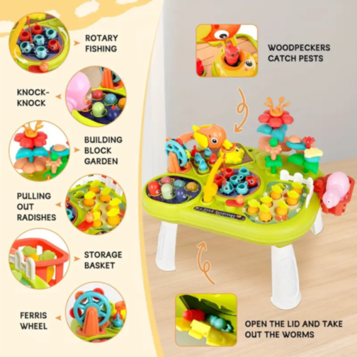 Masa Educațională pentru Copii – Jocuri de Dezvoltare și Distracție