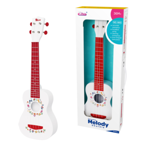 Chitară Muzicală pentru Copii cu Design Floral – Ideală pentru Începători