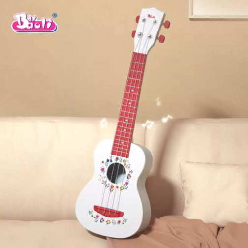 Chitară Muzicală pentru Copii cu Design Floral – Ideală pentru Începători