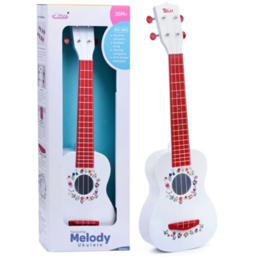 Chitară Muzicală pentru Copii cu Design Floral – Ideală pentru Începători