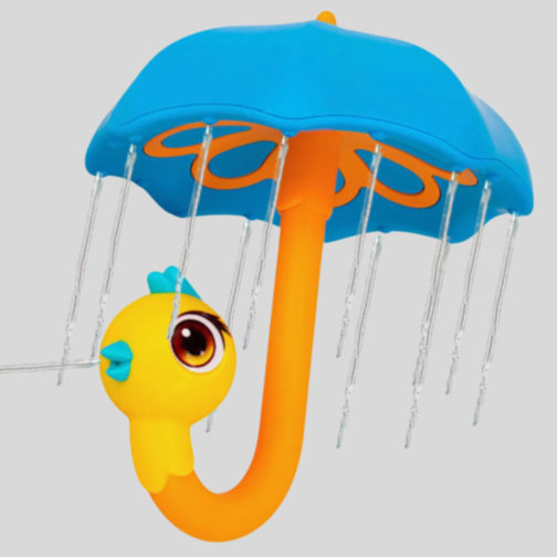 Umbrelă de Baie cu Păsărică – Efect de Duș cu Apă pentru Copii (culoare aleatorie)