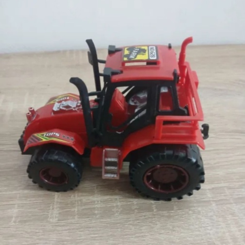 1buc. Tractor de fermă pentru copii jucărie utilaj agricol (culoare aleatorie)