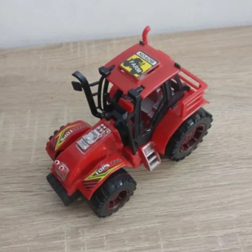 1buc. Tractor de fermă pentru copii jucărie utilaj agricol (culoare aleatorie)
