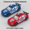 Mașină de poliție cu inerție și eleron, 29 cm