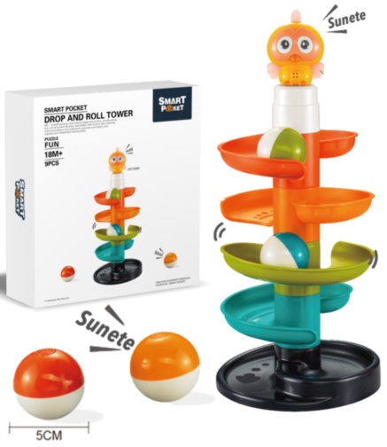 Rampa cu Bile, circuit interactiv cu sunete