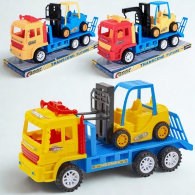 Camion Transport cu Stivuitor de Jucărie pentru Copii (culoare aleatorie) | image