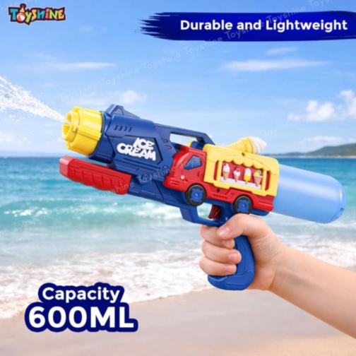 Pistol cu Apă Tip Camion Înghețată Mare 48 cm