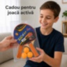 Set tenis de masă: două palete și trei mingi