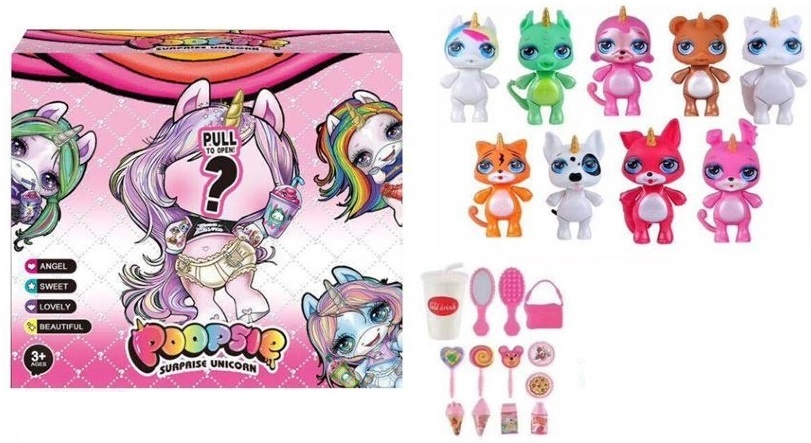 Poopsie, Figurina Surpriză Unicorn Pack