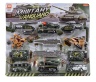 Set 12 Blindate Militare cu Avioane, Tancuri, Mașini și Elicoptere